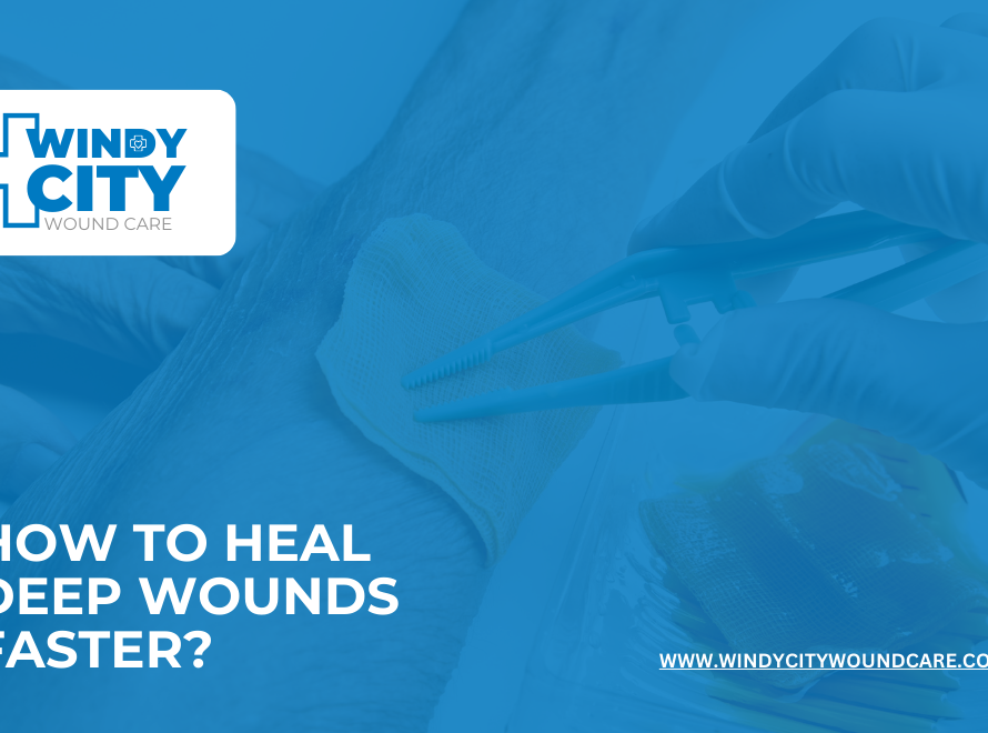 How to heal deep wounds FASTER